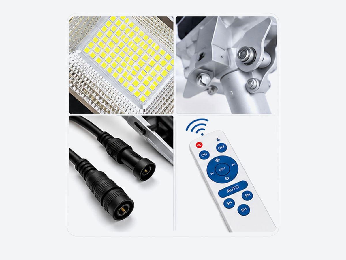 Low Intensity 3.2V Solar Street Light System
